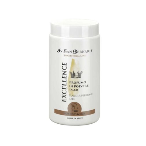 Pudra de talc Iv San Bernard Excellence, pentru caini si pisici, 80g