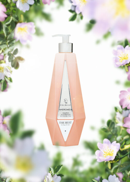 Șampon reconstructiv ANDROMEDA cu extract de măceșe 550 ml - imagine 4