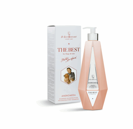 Șampon reconstructiv ANDROMEDA cu extract de măceșe 550 ml