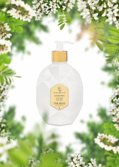 Balsam pentru blană scurtă CASSIOPEIA cu extract de gumă de salcâm 500 ml - imagine 3