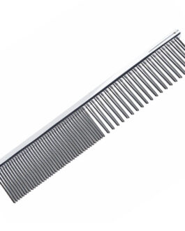 Pieptene metalic pentru grooming Iv San Bernard L, 67 dinti