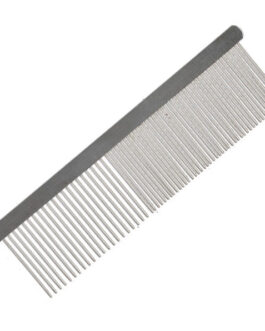 Pieptene metalic pentru grooming Iv San Bernard, 65 dinti lungi