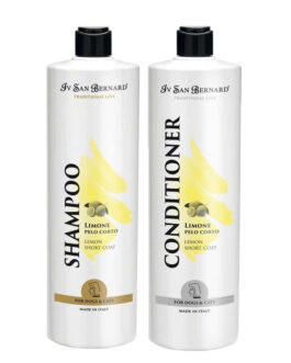 Sampon si Balsam Iv San Bernard Lemon, pentru caini si pisici, 1l