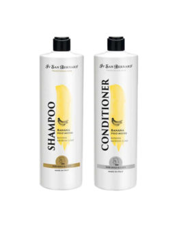 Sampon si Balsam Iv San Bernard Banana, pentru caini si pisici, 500ml