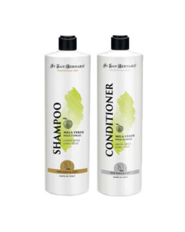 Sampon si Balsam Iv San Bernard Green Apple, pentru caini si pisici, 500ml